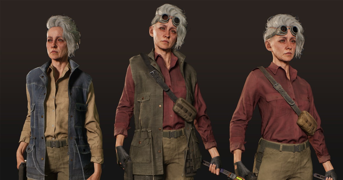 Adventure Character Sarah - Survival, Survivor, RPG, Shooter, Action preview 2