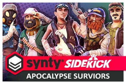 Apocalypse Survivors – Sidekick Modular Characters by Synty
