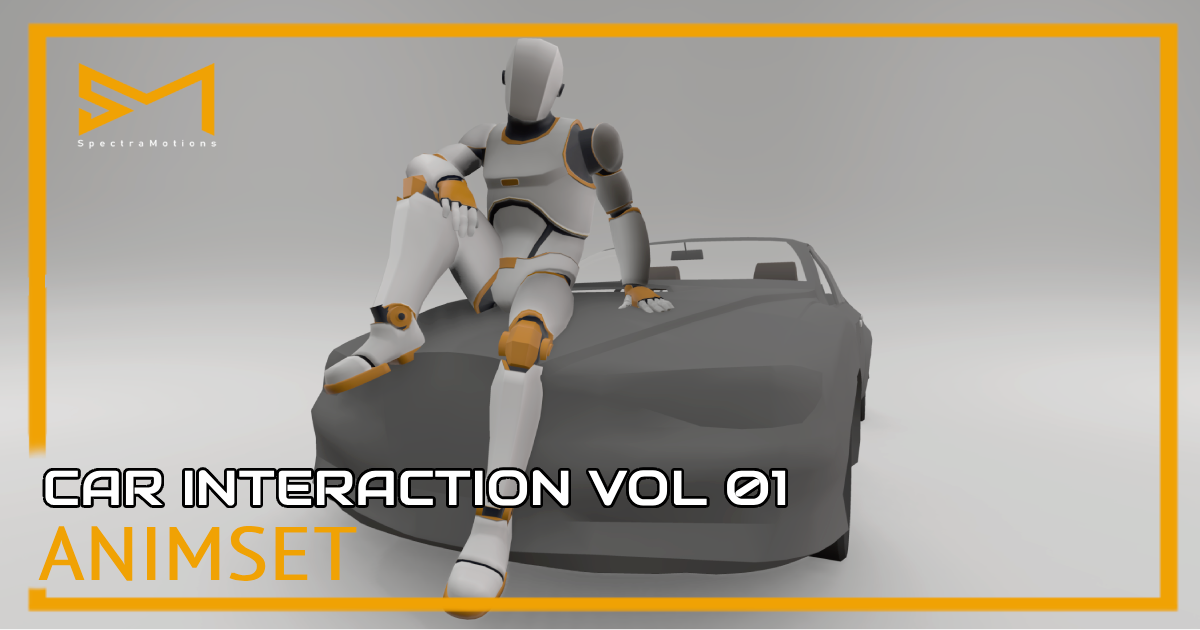Car Interaction Animset Vol 01 preview 2