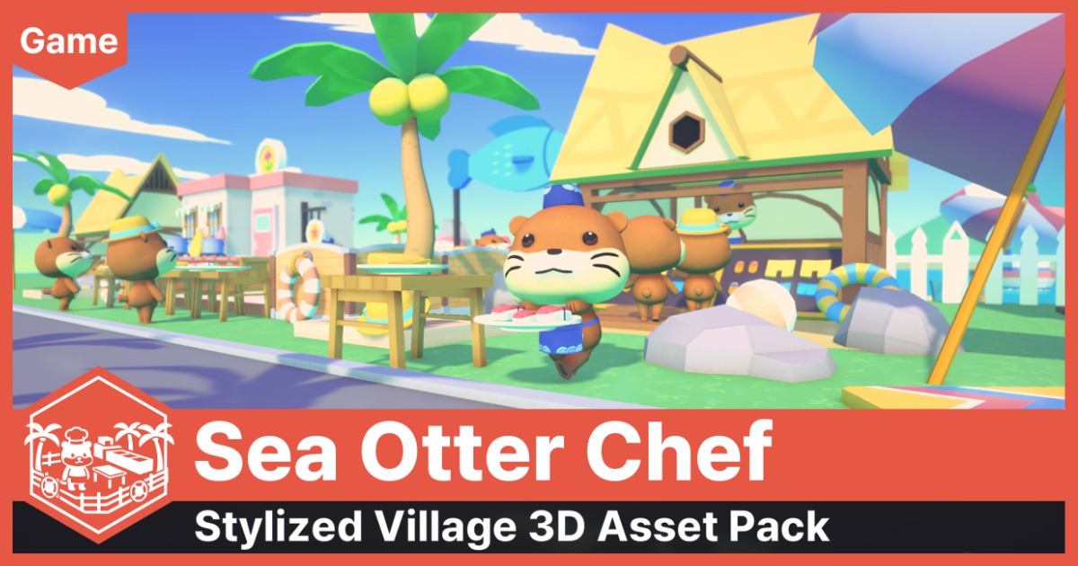 Sea Otter Chef(UModeler X)