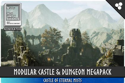 Modular Castle & Dungeon (Medieval Castle, Castles, Dungeons, Dungeon, Castle)