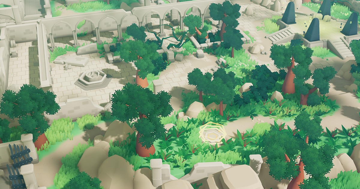 Forest Ruins Terrain Pack Cute Toon Series preview 2