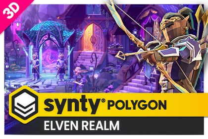 POLYGON - Elven Realm Pack - Art by Synty