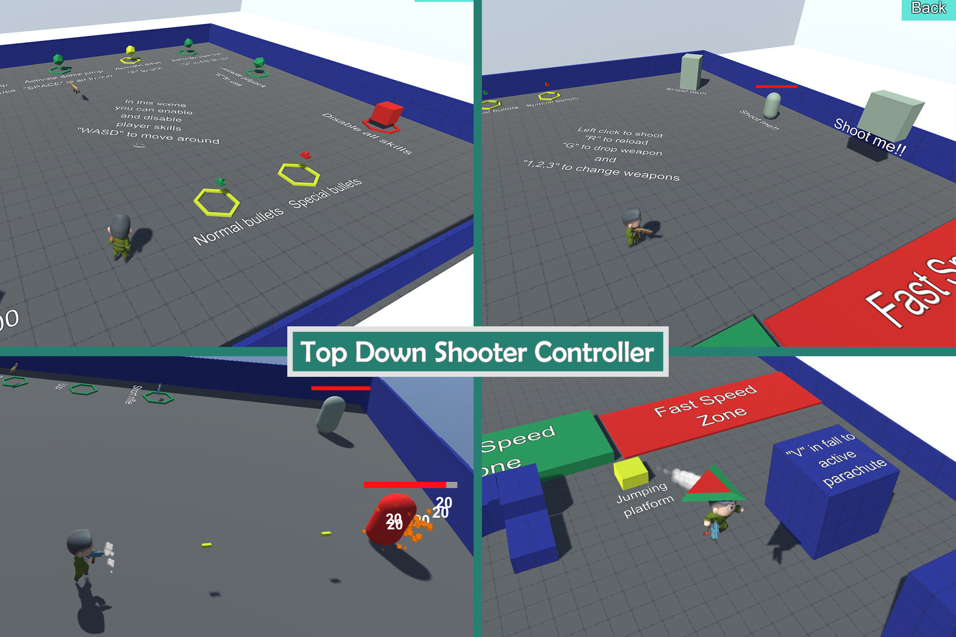 Top Down Shooter Controller preview 2