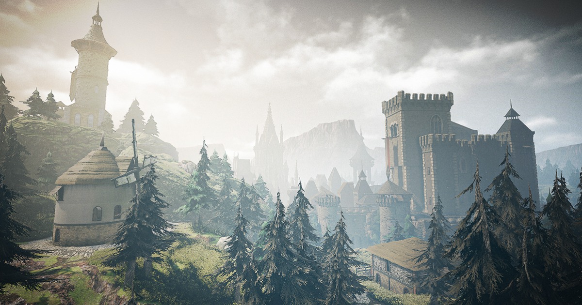 Stronghold Village | 3D Fantasy preview 2