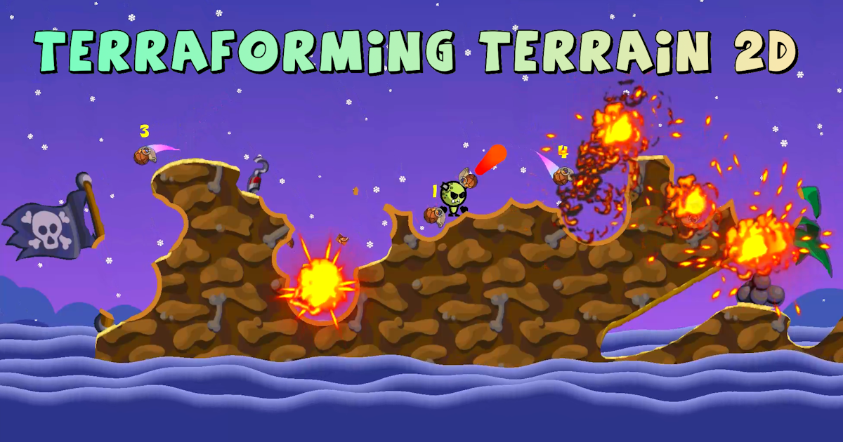 Terraforming Terrain 2D preview 2