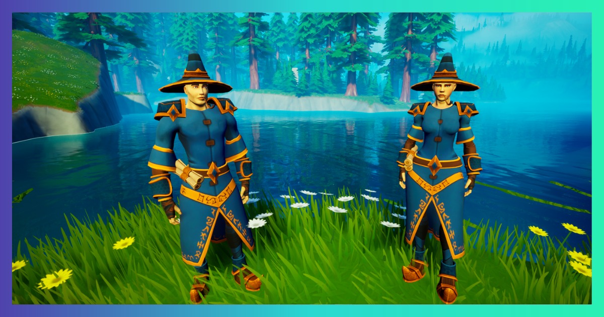 Wizard Armor Set - Stylized RPG