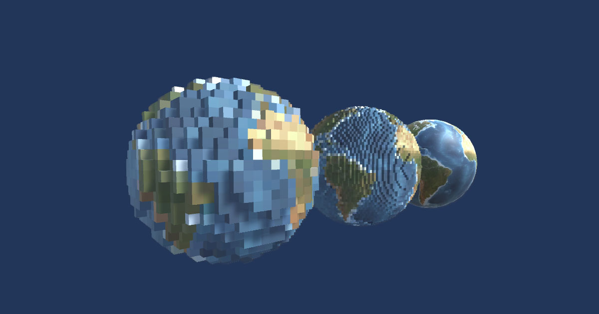 Mesh Voxelizer preview 2