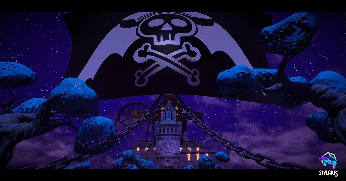 Stylized Castle Environment preview 2