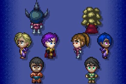 Retro 2D Characters