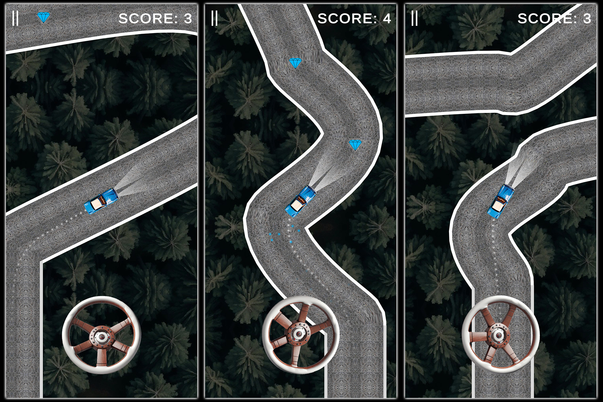 Road Racer - high speed street driving - complete game source code | Packs