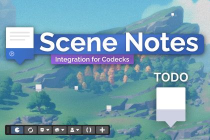 Scene Notes for Codecks - Tasks, Issues, Annotations