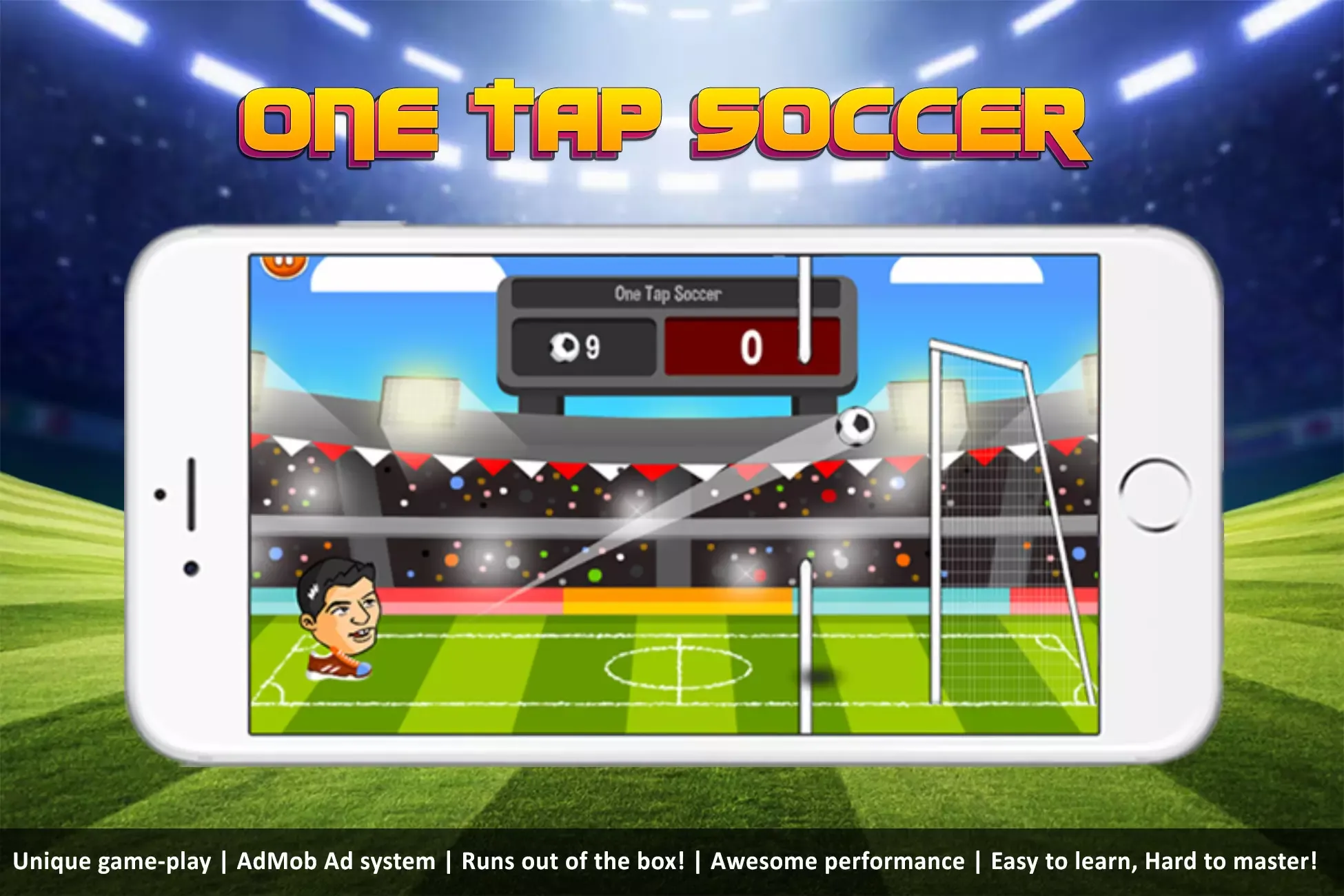 One Tap Soccer (Addictive physics game kit)
