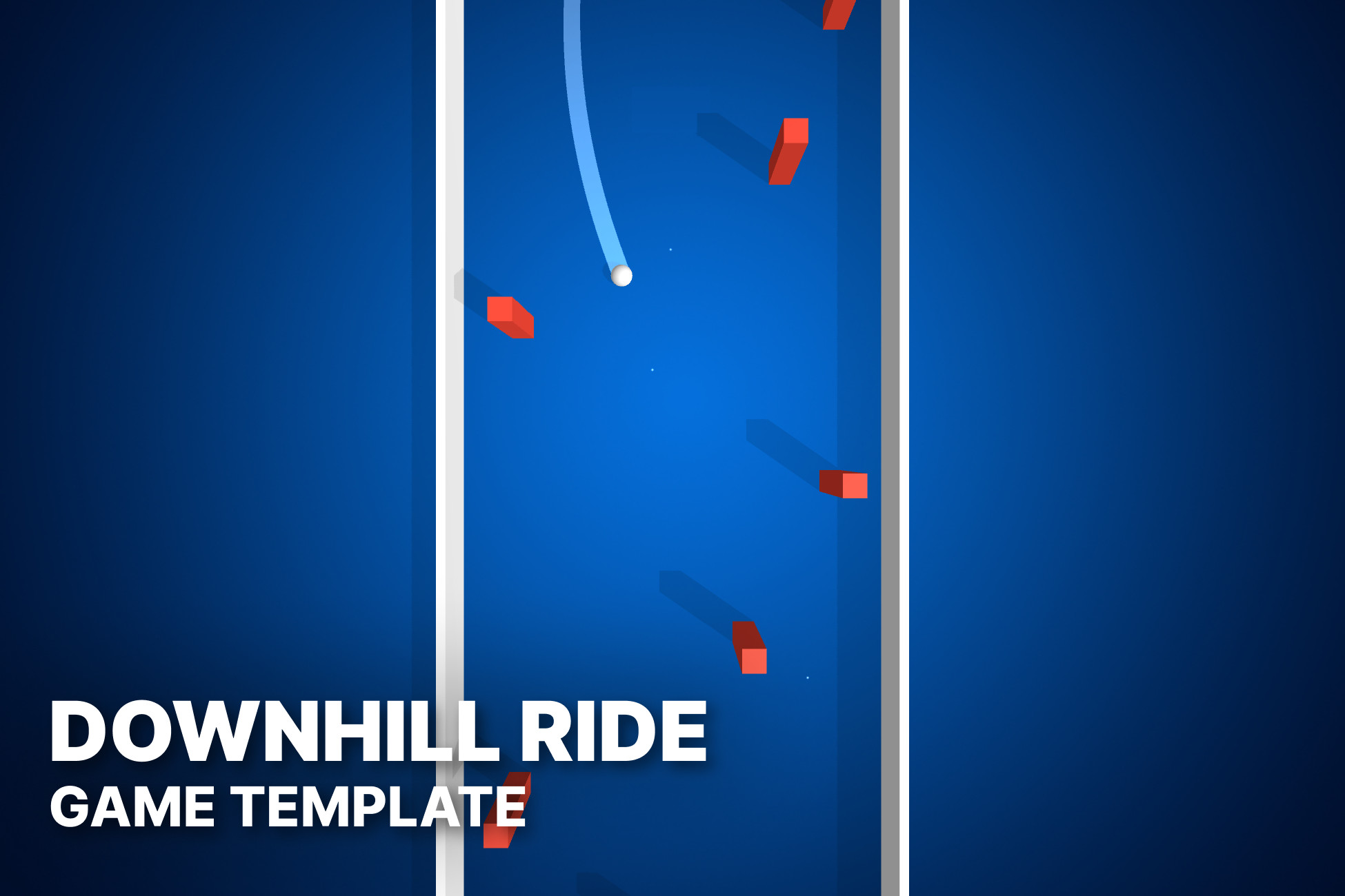 Downhill Ride - Game Template preview 2