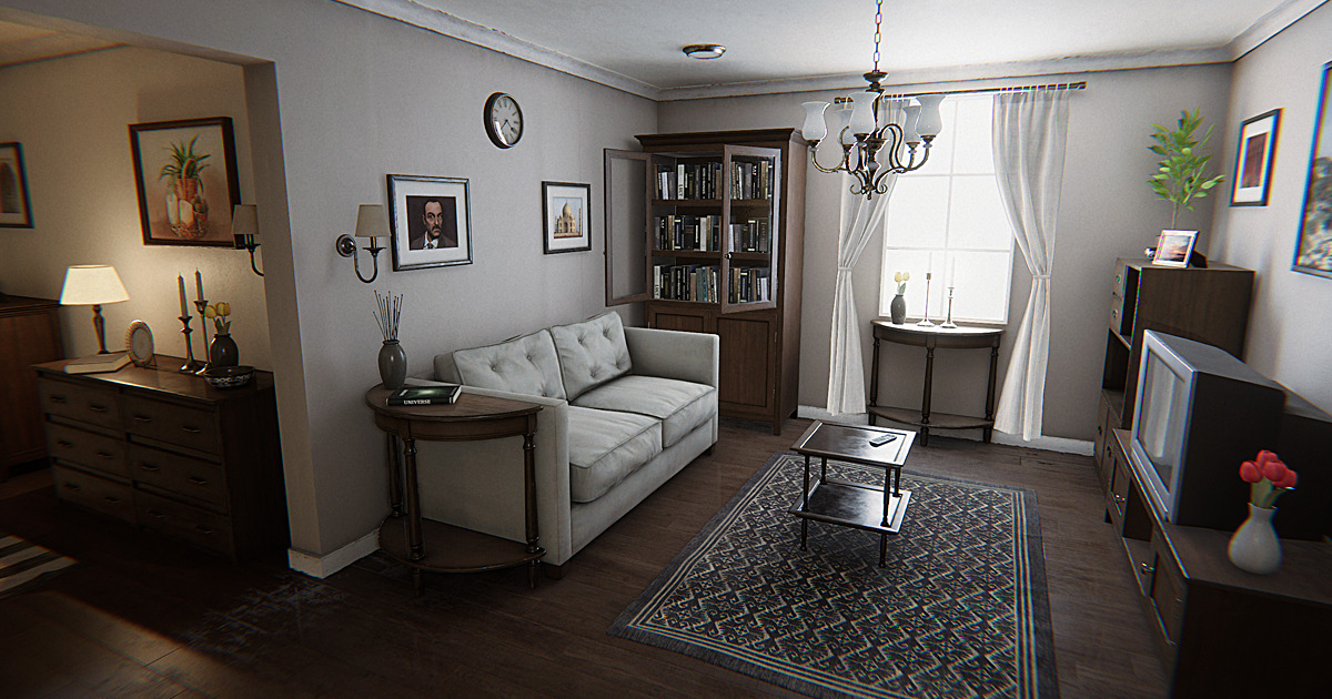 House Props & Furniture Vol. 2 | 3D Interior preview 2