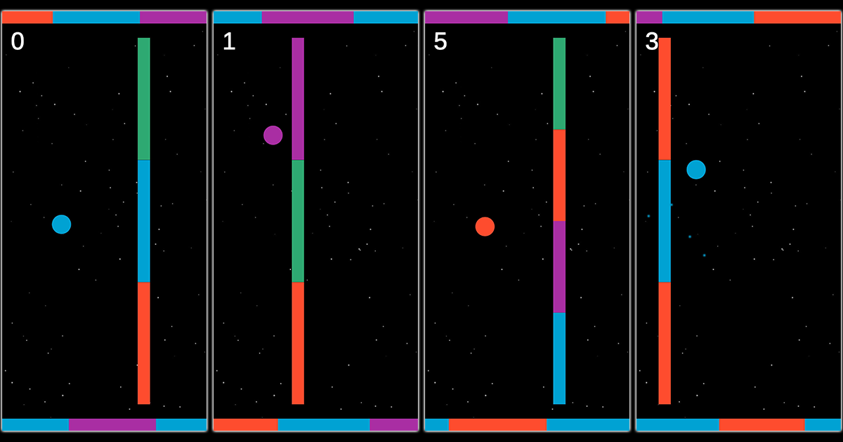 Cosmic Hopper - infinite color game | Packs preview 2