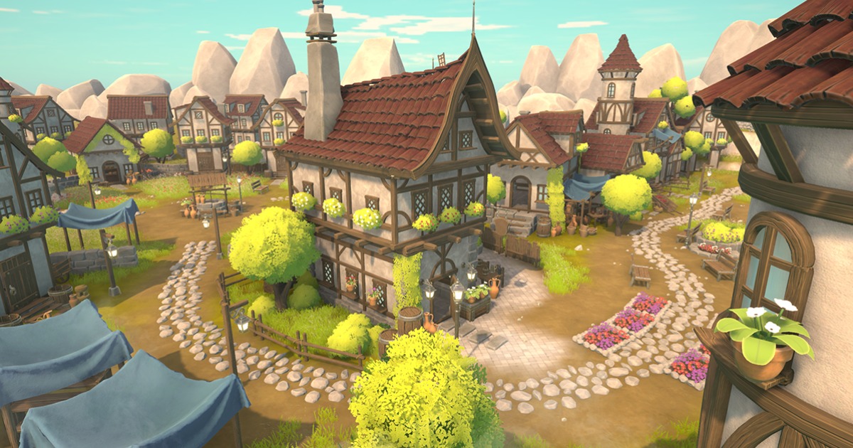 Idyllic Fantasy Village preview 2
