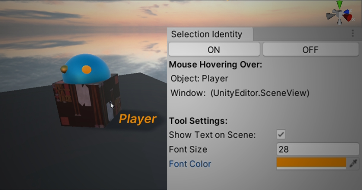 Selection Identity tool preview 2