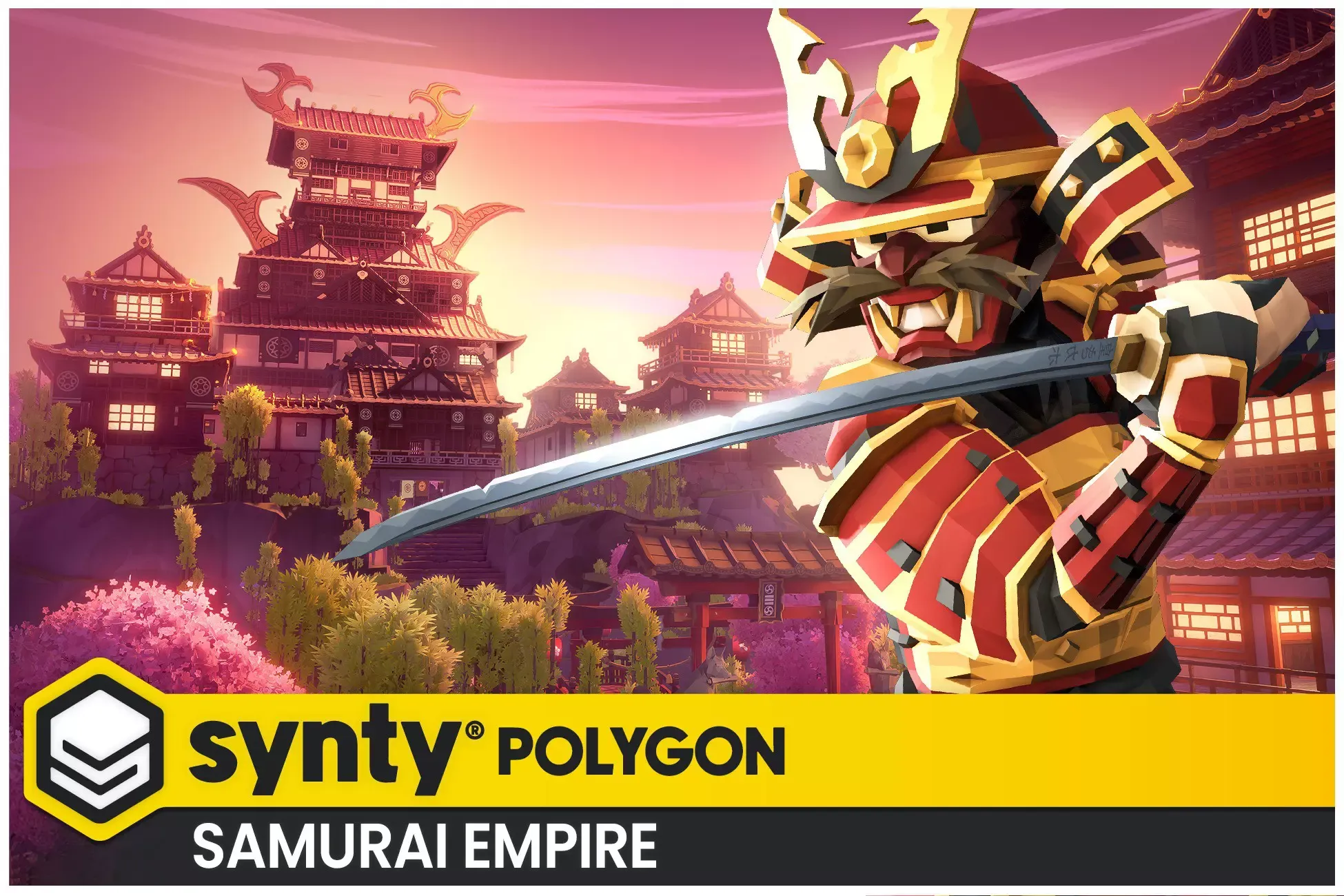 POLYGON - Samurai Empire Pack - Art by Synty