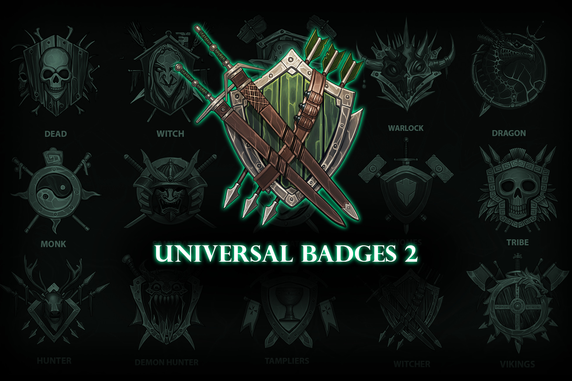 Universal badges vol.2 preview 2