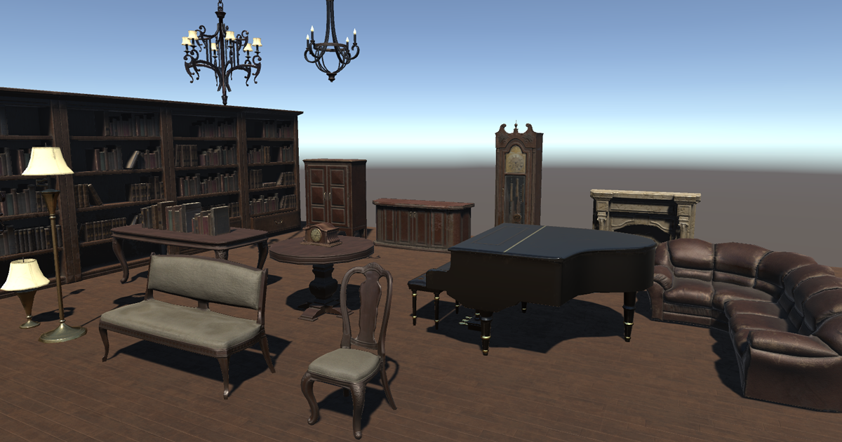 Old Dusty Furniture preview 2