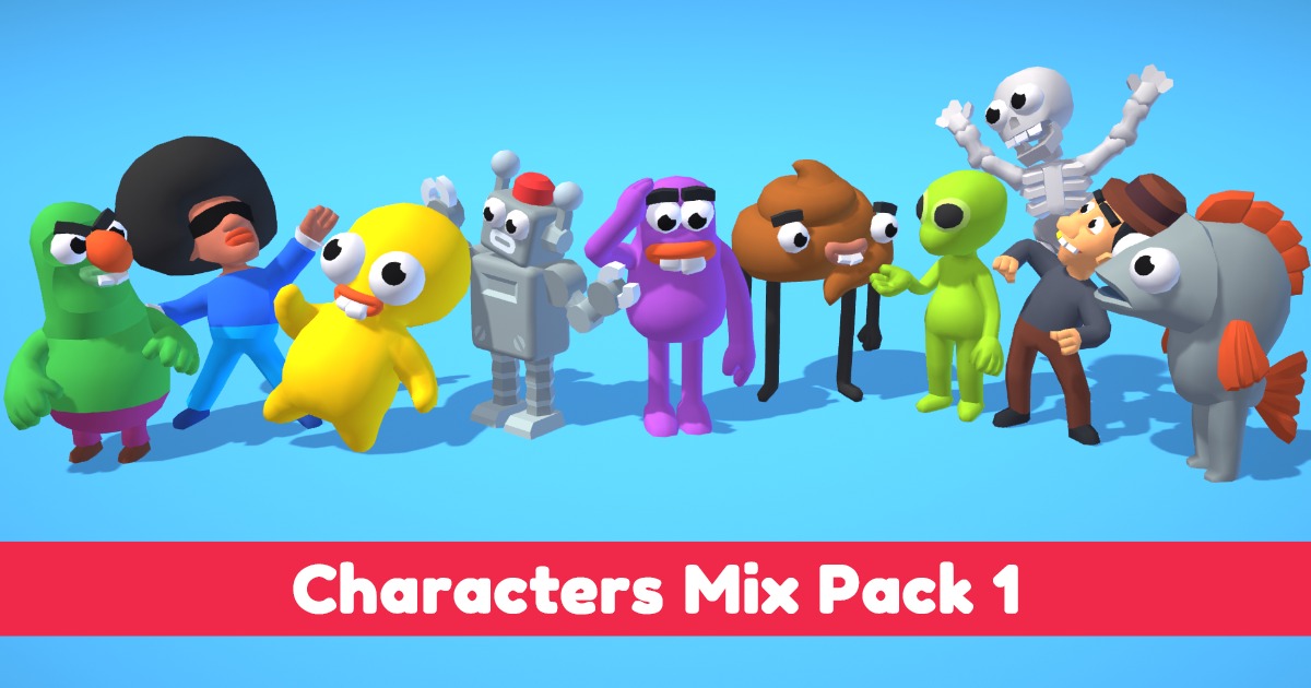 Characters Mix Pack 1