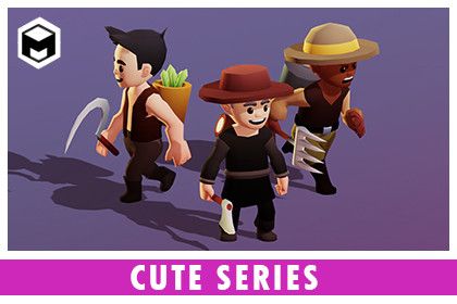 Male Peasant Modular Pack Cute Series