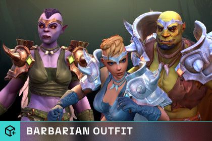 Stylized Barbarian Outfit