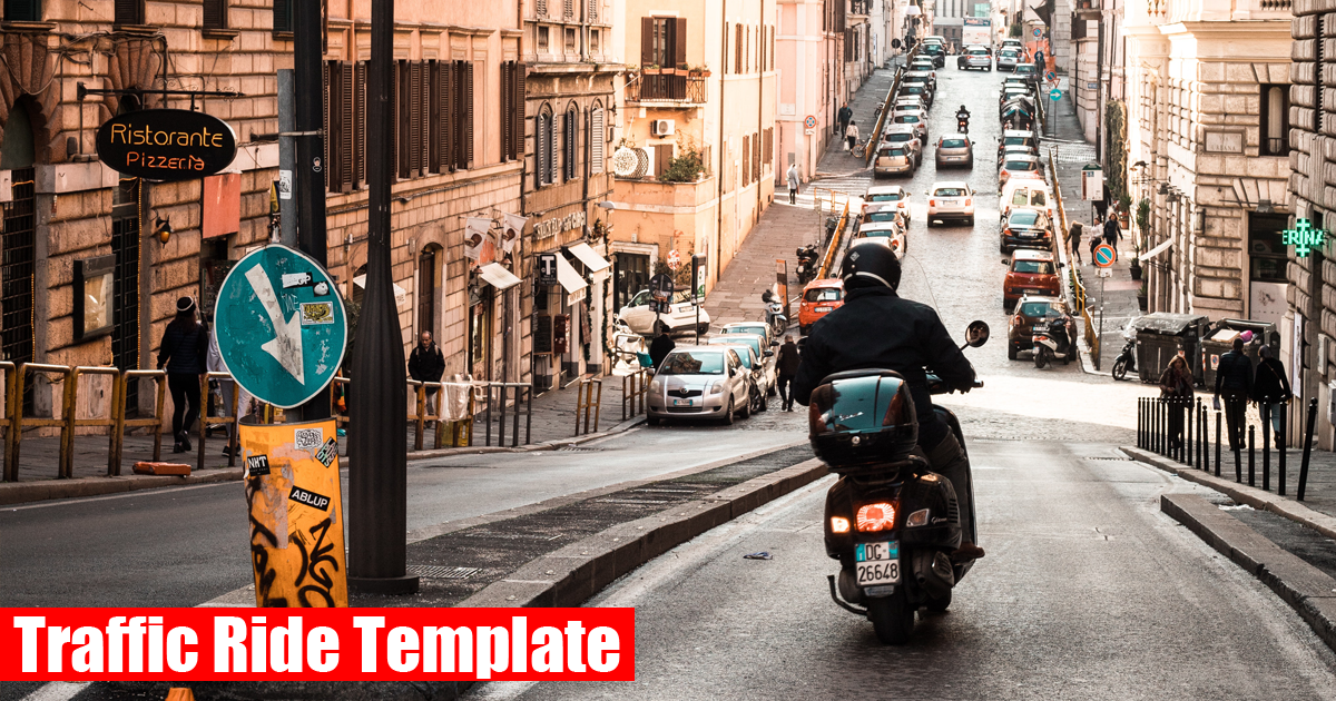 Traffic Ride Template preview 2