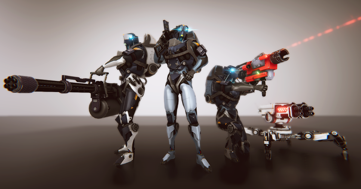 Sci-fi NPCs 2 preview 2