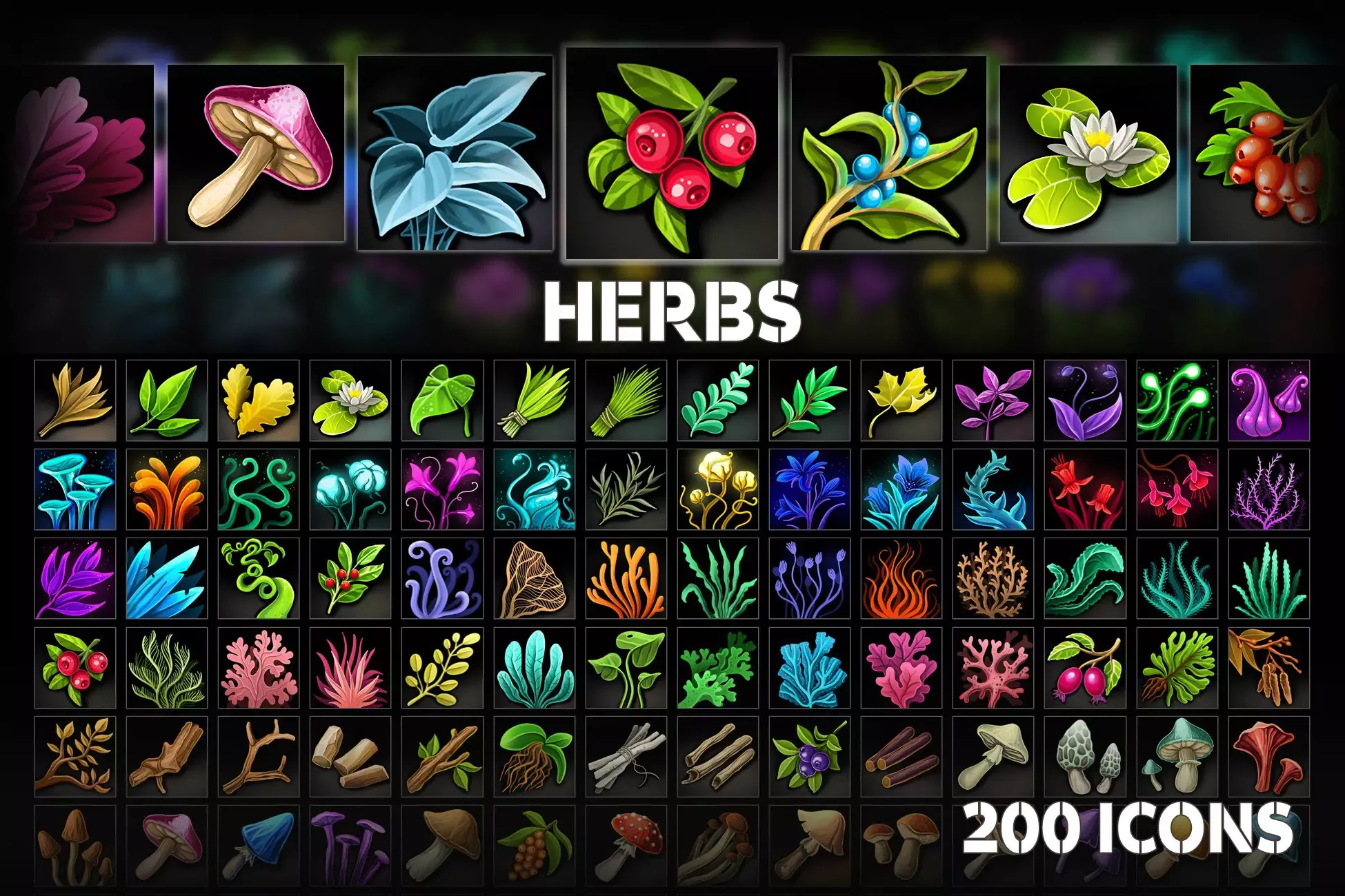 Herbs - Icons