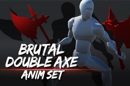 Brutal Double Axe AnimSet