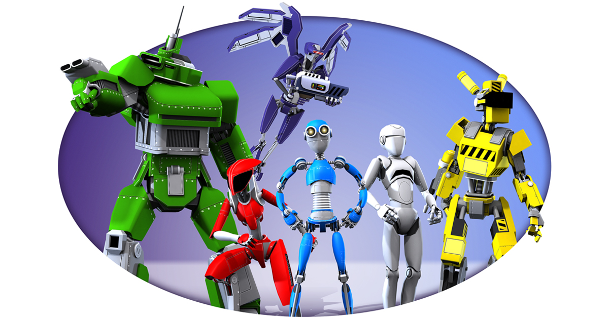 Toon robots preview 2