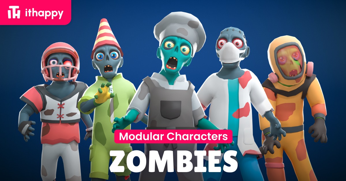 Zombies – Modular Animated Pack