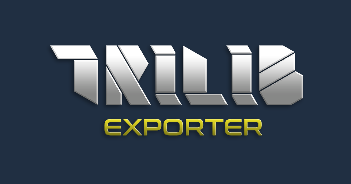 TriLib Exporter - Runtime Model Exporter for Unity
