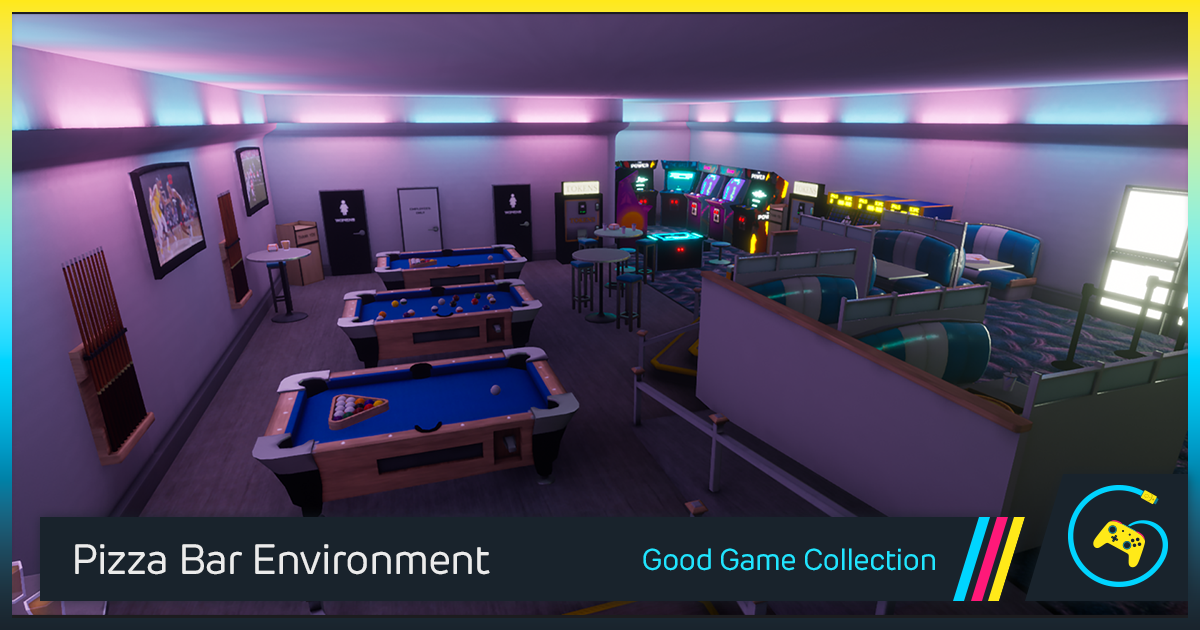 Pizza Bar Environment by Gamertose preview 2