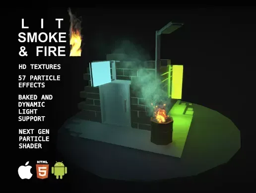 Lit Smoke And Fire 2