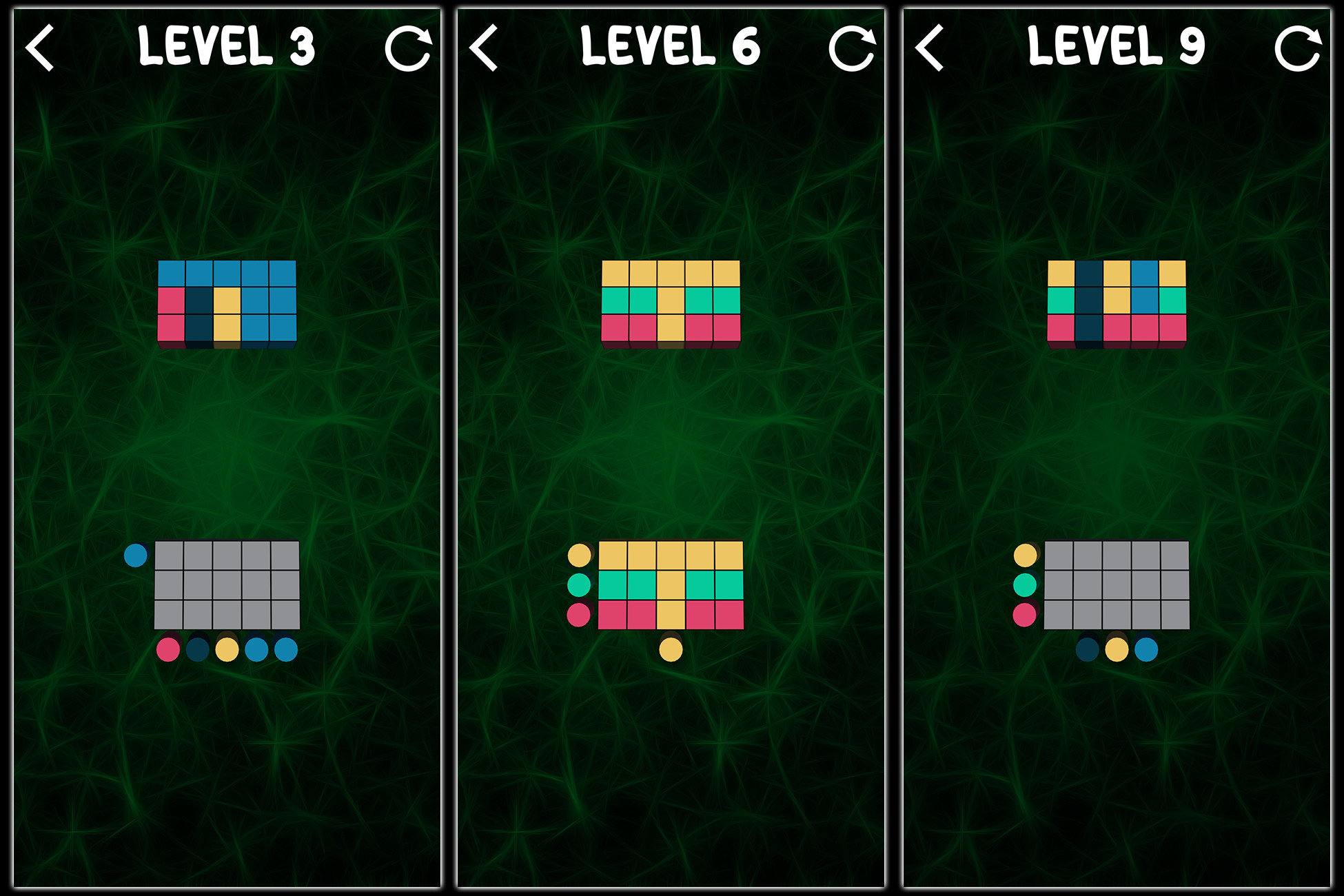 Pattern Match - Color Puzzle Game | Packs
