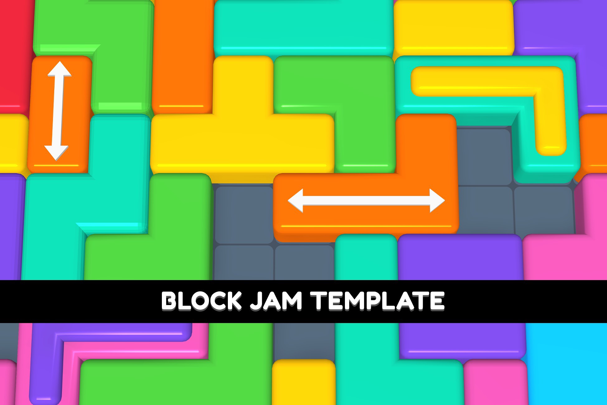 Block Jam | Template + Editor