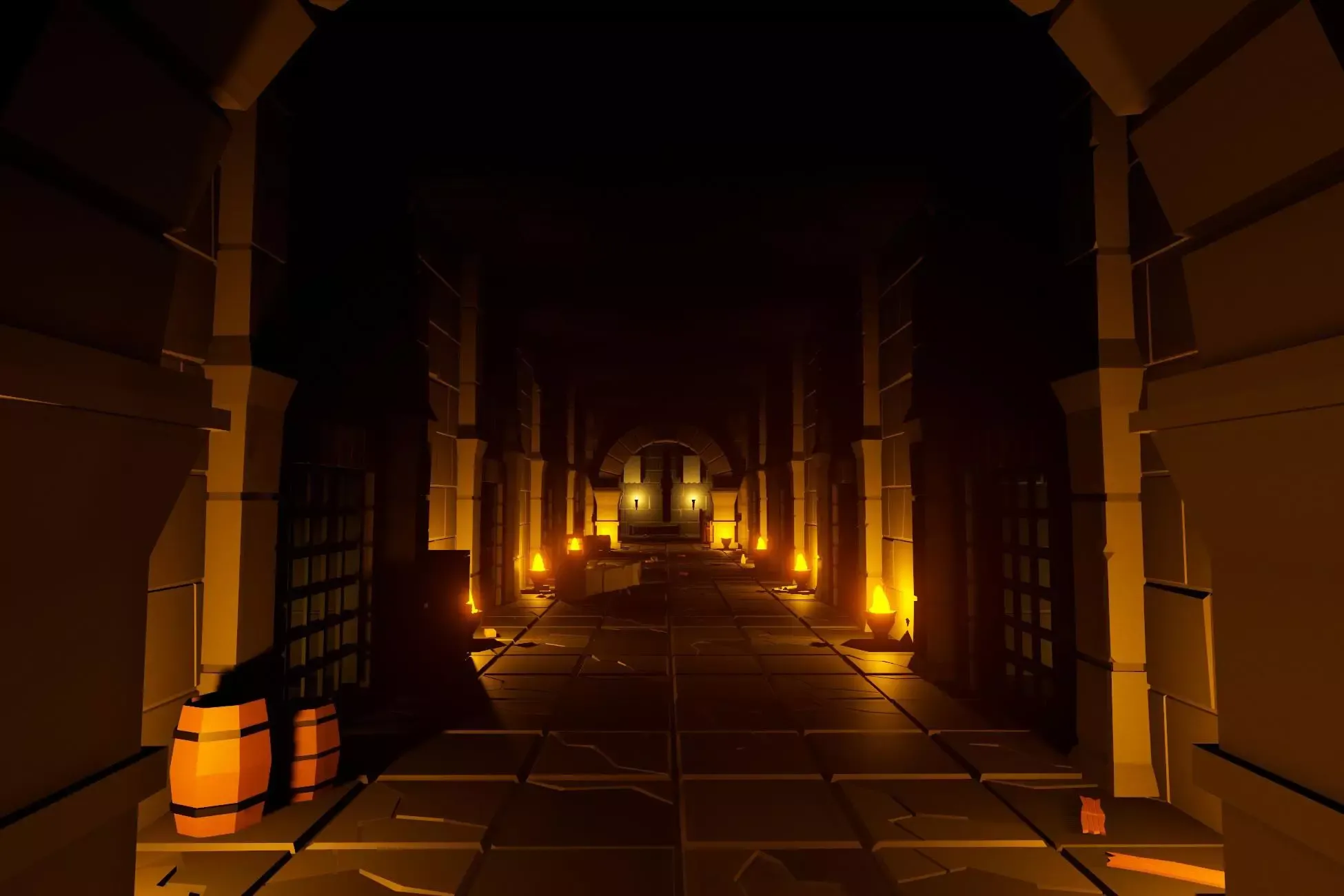 3D Dungeon Lowpoly Pack