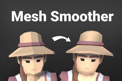 Mesh Smoother - Mesh Edge Normal Editor, Mesh Modifier