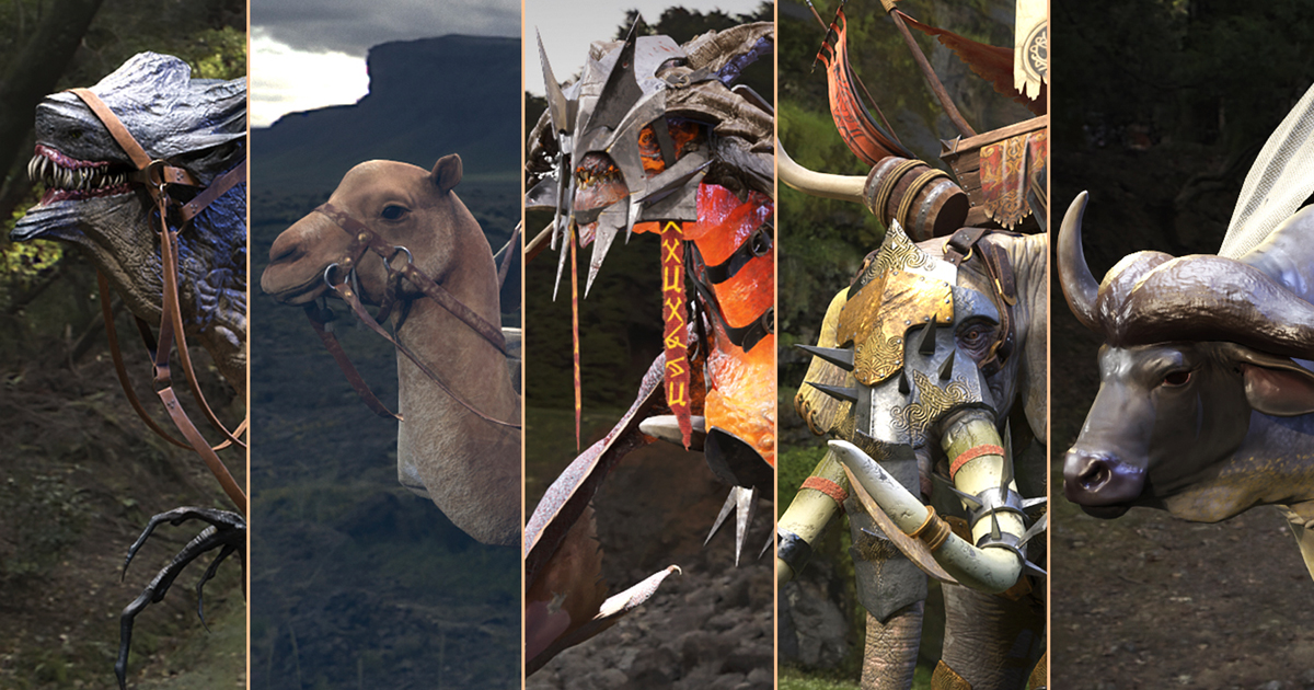 Fantasy Animal (Pack) | 3D Animals preview 2