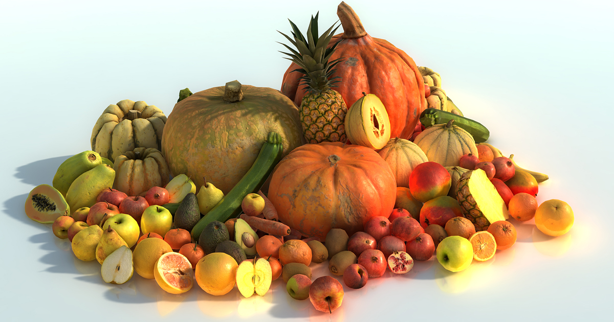 HD Fruits & Vegetables preview 2