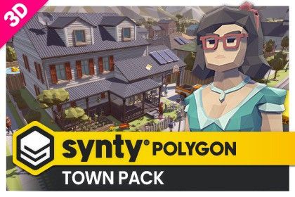 POLYGON - Town Pack - Art by Synty