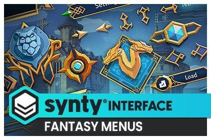 Fantasy Menus - Synty INTERFACE - GUI