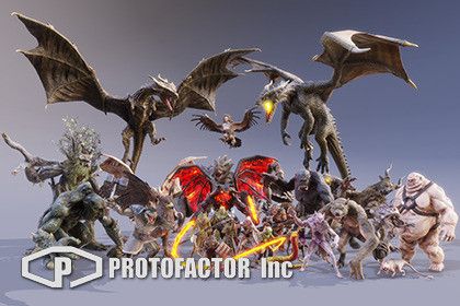 HEROIC FANTASY CREATURES FULL PACK Volume 1