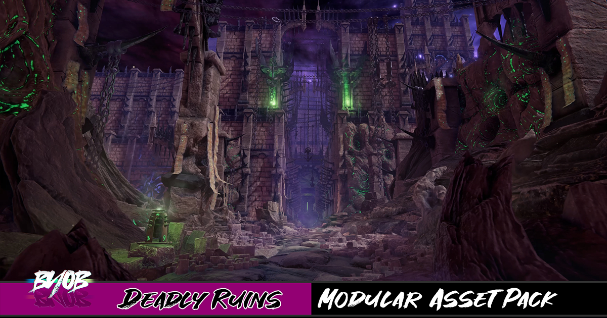Deadly Ruins - Modular Environment Pack preview 2