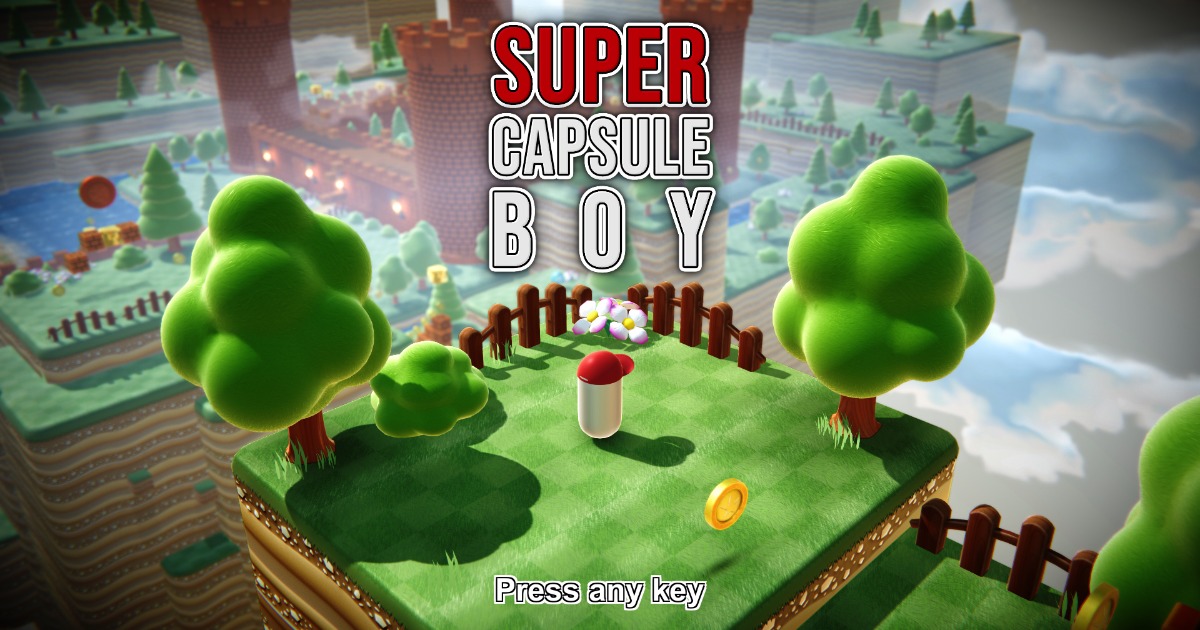 Mario Style Environment - Super Capsule Boy