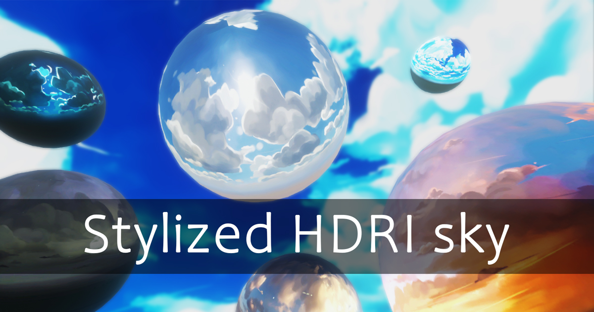 Cartoon & Stylized HDRI sky Pack 01