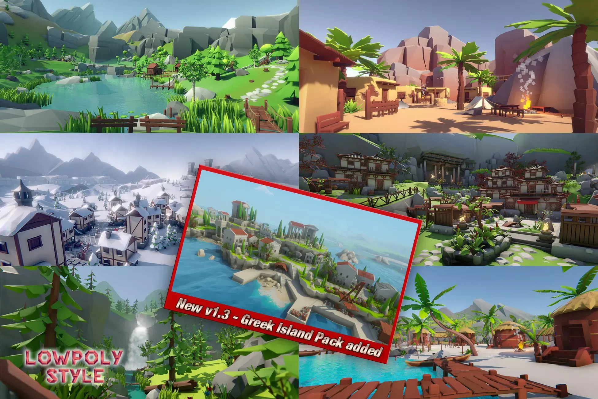 Lowpoly Style Ultra Pack